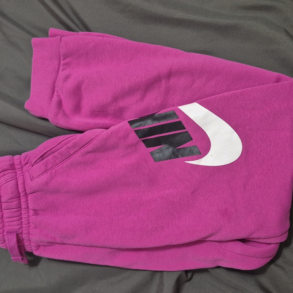 Nike Kids' Pink Sweatpants Size Medium